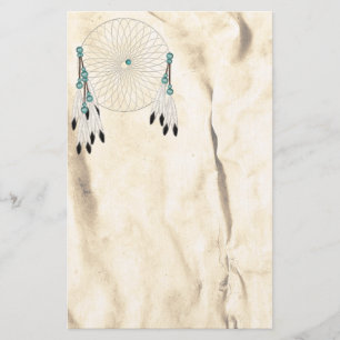 Papelaria Dream Catcher Native American Stationery