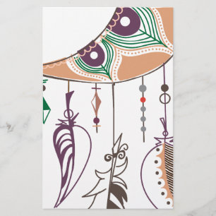 Papelaria Dreamcatcher de Boho