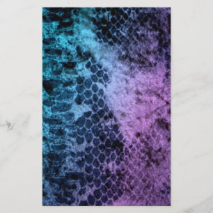 Papelaria Duas Tone Snakeskin