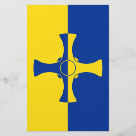 Papelaria Durham Flag (County of England, Reino Unido)