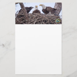 Papelaria E9 & papel de carta do costume da família