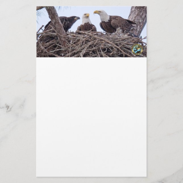 Papelaria E9 & papel de carta do costume da família (Frente)