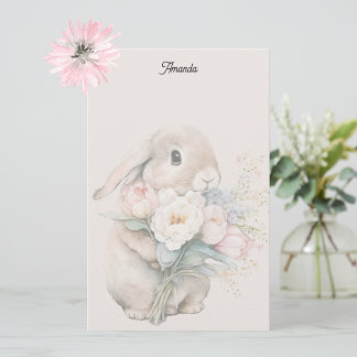 Papelaria Easter Bunny Stationery