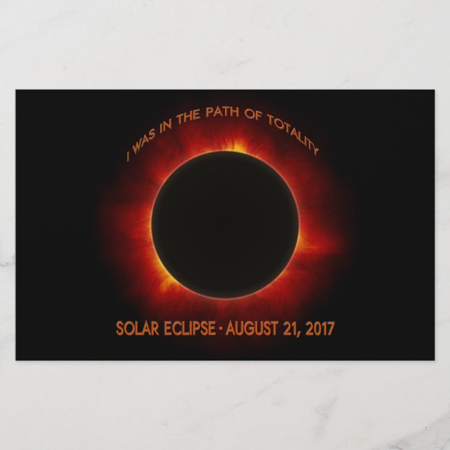 Papelaria Eclipse Solar (Frente)