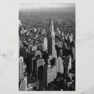 Papelaria Edifício Chrysler Nova York Manhattan