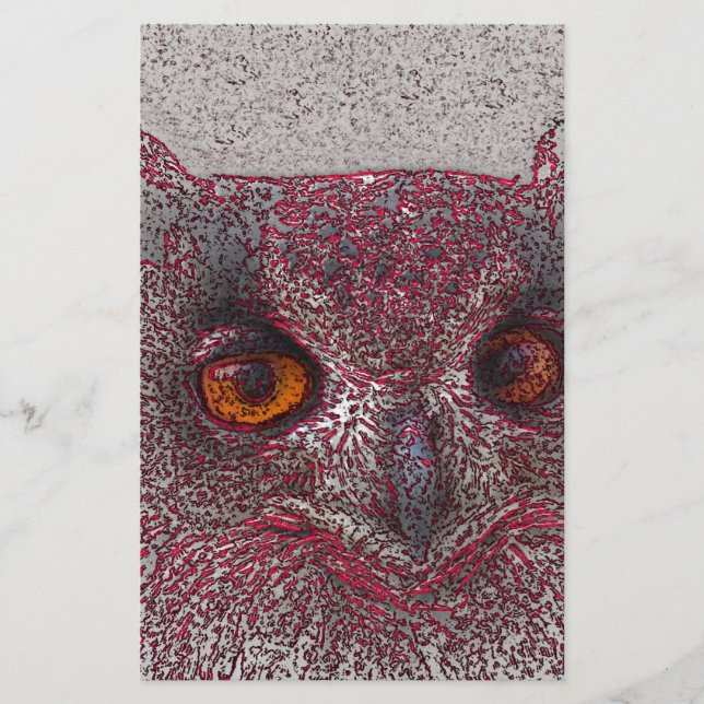 Papelaria Eethal Owl (Frente)