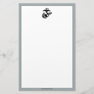 Papelaria EGA de uma cor - Preto