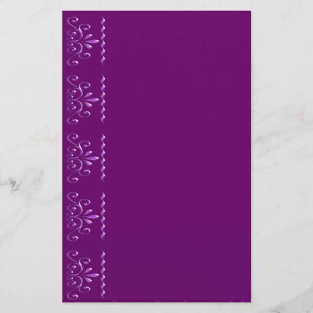 Papelaria Elegante Swirls (Frente)