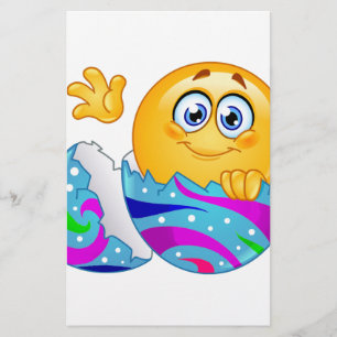 Papelaria Emoji de ovo de Páscoa
