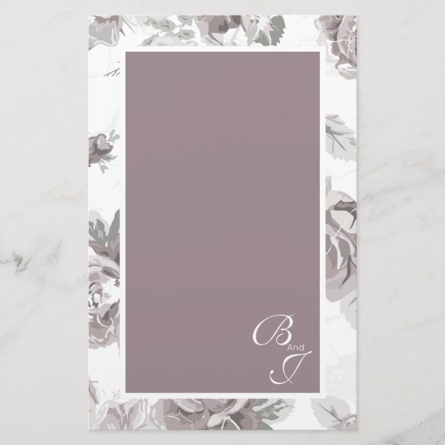 Papelaria Engajamento rosa poeira rose (Frente)