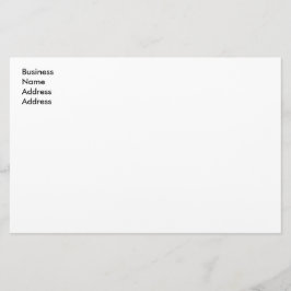 Papelaria Envelope de Endereço de Nome Personalizado