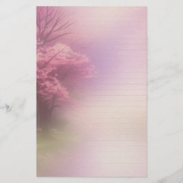 Papelaria Ephemera do Papel de carta de Cherry Blossom