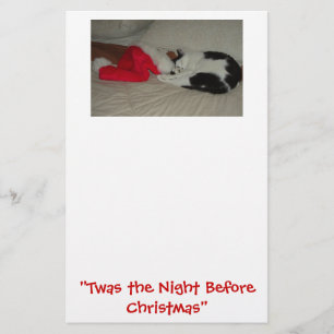 Papelaria Era a noite antes do Natal Kitten