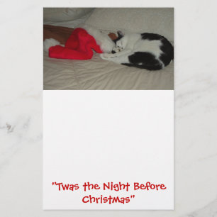Papelaria Era a noite antes do Natal Kitten
