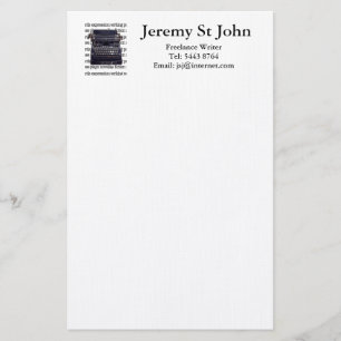 Papelaria Escrita Vintage