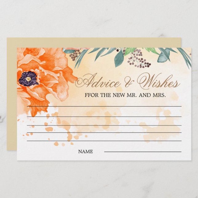 Papelaria Estacionador de chás de panela de conselhos e dese (Frente/Verso)