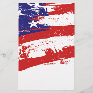 Papelaria Estados Unidos/American Star Flag, EUA/EUA