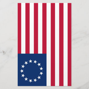 Papelaria Estados Unidos Betsy Ross Flag