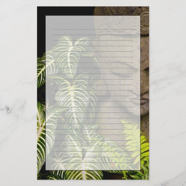 Papelaria Estátua em uma informações sobre localização do (Frente)