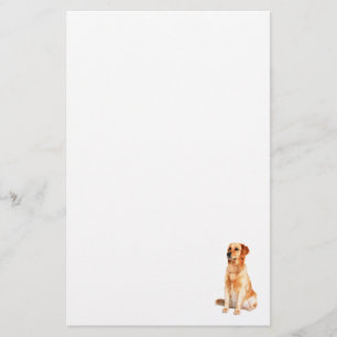 Papelaria Etiqueta para ouro Retriever