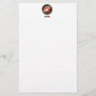Papelaria Etiquetas do USMC