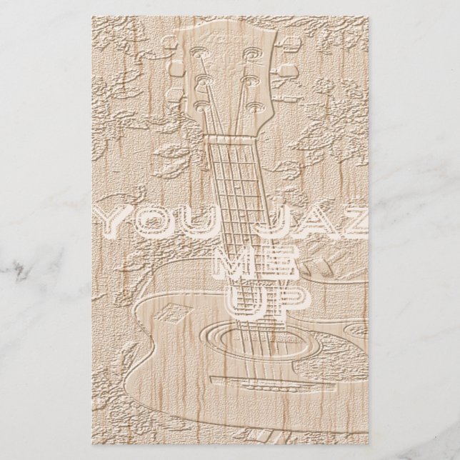 Papelaria Eu adoro madeira indo marrom Hakuna Matata (Frente)