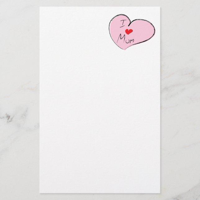 Papelaria Eu Amo A Mãe (Frente)