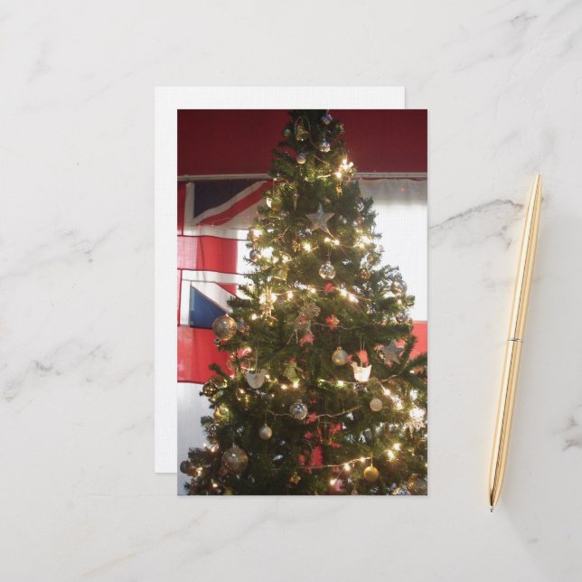 Papelaria Eu Amo O Evento Especial De Férias Do Reino Unido (Frente/Verso In Situ)