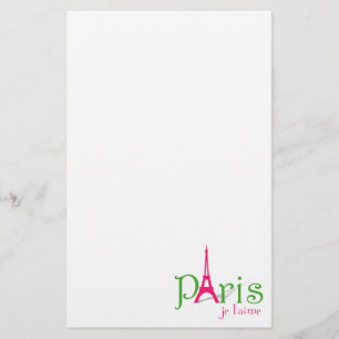 Papelaria Eu amo Paris