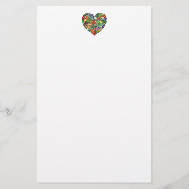 Papelaria Eu Amo Veggies (Frente)