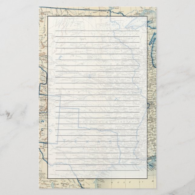 Papelaria EUA dezembro de 1860 (Frente)