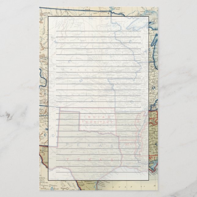 Papelaria EUA junho de 1861 (Frente)