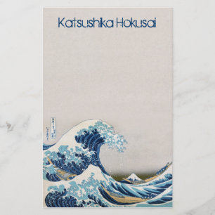 Papelaria Excelente Wave de Kanagawa Personalizada