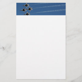 Papelaria F-16 Formação De Diamantes De Thunderbird