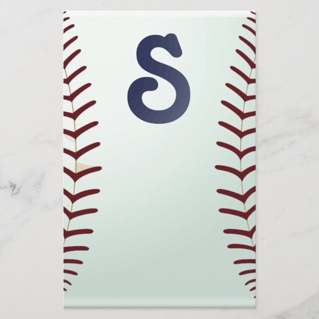 Papelaria Fã de basebol (Frente)