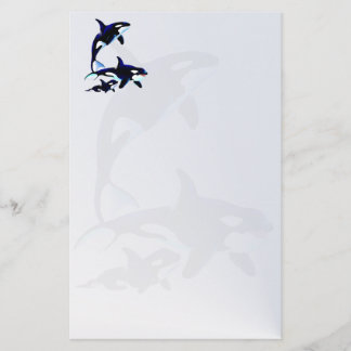 Papelaria Família stationery2_vertical.v2. da baleia de