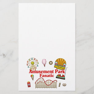 Papelaria Fanático do parque de diversões
