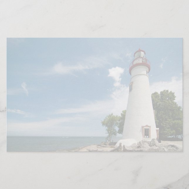 Papelaria Farol da cabeça de sangria (Frente)