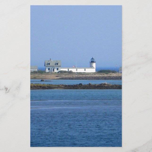 Papelaria Farol de Goat Island (Frente)