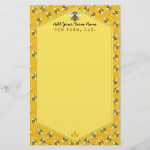 Papelaria Fazenda de Abelhas Honeycomb Bumble Apiary Persona