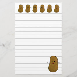 Papelaria Feliz Batata Marrom