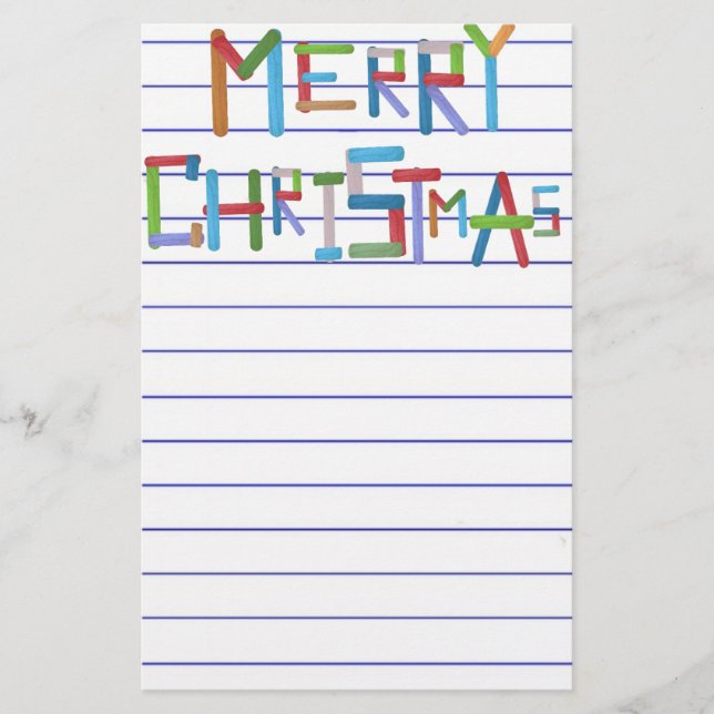 Papelaria Feliz Natal (Frente)