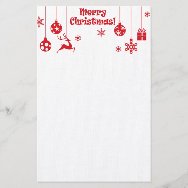 Papelaria Feliz Natal (Frente)