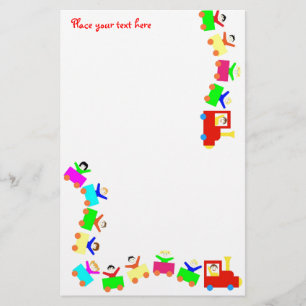 Papelaria Feliz trem infantil