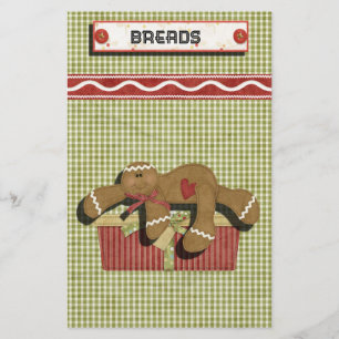 Papelaria Feriados de Gingermore Recebem Binder-Divider