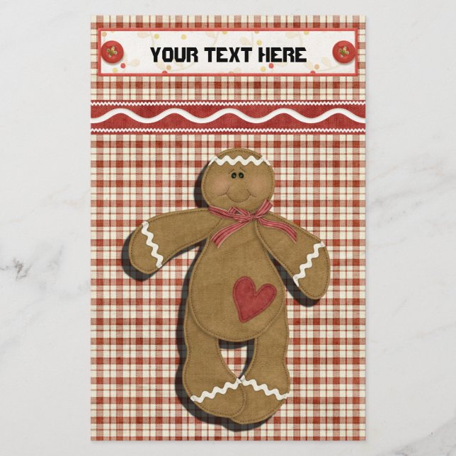 Papelaria Feriados de Gingermore Recebem Binder-Divider (Frente)