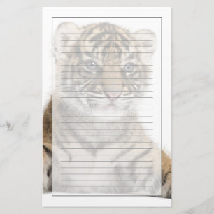 Papelaria Filhote de tigre de Sumatran