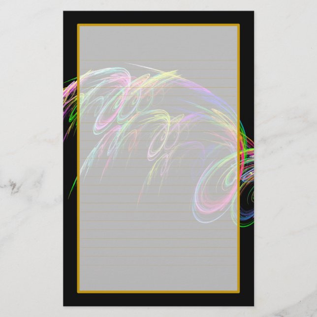 Papelaria Fireworks I Belo Papel de Carta (Frente)