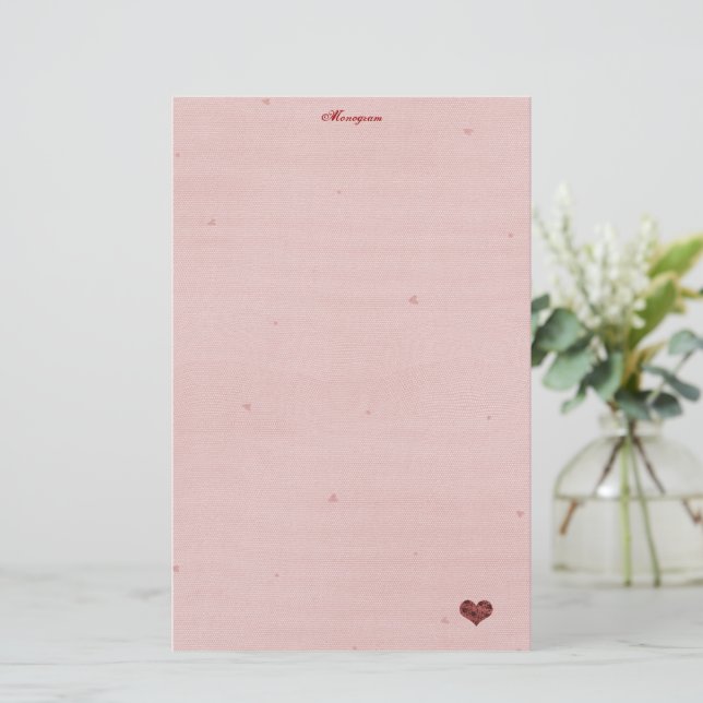 Fishnet and Love Letter Paper! Stationery