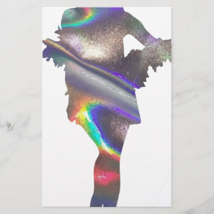 Papelaria flaper holográfico
